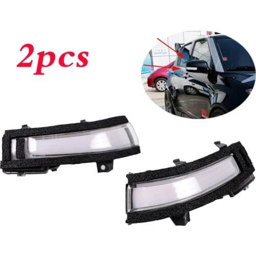 Car Rearview Mirror Side Indicator Lamp Flowing Flashing Sequential Turn Signal Blinker For Suzuki Swift 2018-2020 Yellow LED