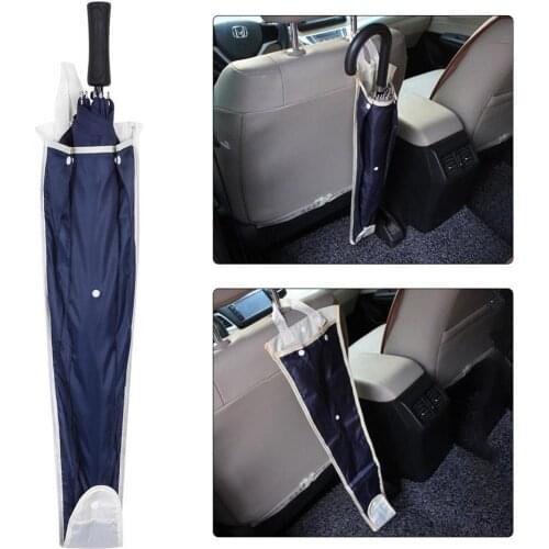 Car Seat Back Rain Sunshade Umbrella Hook Sheath Storage Bag Foldable Organizer Carrier Holder Cover Hanger Waterproof Protector