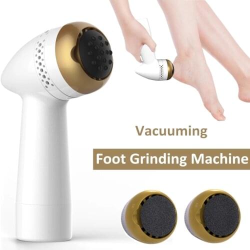 Electric Foot Files Vacuum Pedicure Tools Dead Skin Callus Remover USB Foot Grinde Absorbing Machine Portable Foot Care Tool