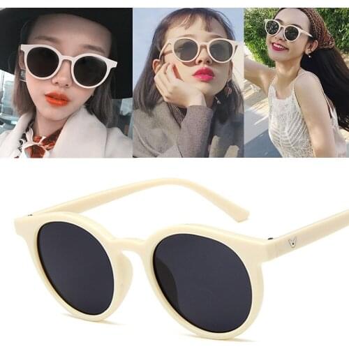 Round Circle Sunglasses Women Retro Vintage Sun glasses for Women Brand Designer Sunglasses Female Oculos Gafas De Sol Mujer