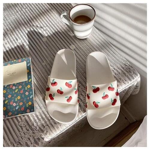 Lisapie Women Home Slides Indoor Cool Soft Bottom Heart slippers Fashion women Slippers Light Beach white sweet Slippers Shoes