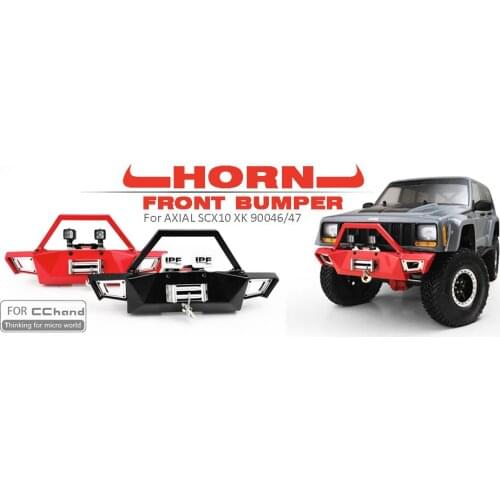 Metal front bumper for AXIAL SCX10 90046/90047 cherokee