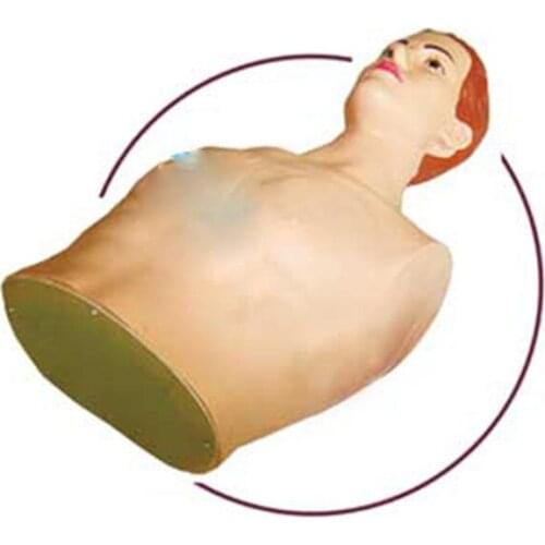 Electric simulation model of pericardiocentesis and intracardiac injection