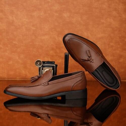 Mens de flat for sale hot informales casuales cuero sapatos spring 2020 man hombre shoe leather male para sport casual sapato