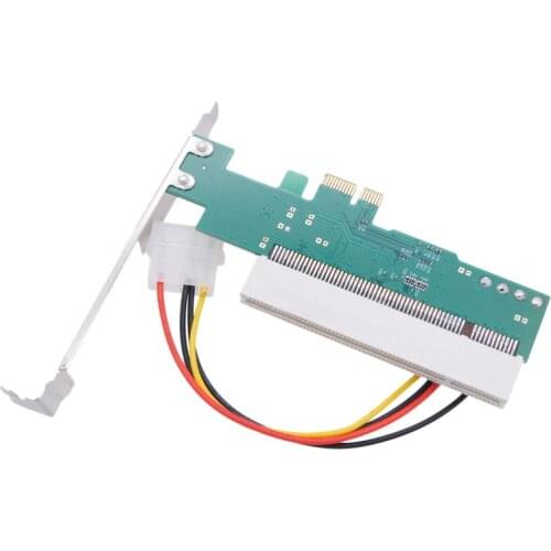 PCI-E TO PCI Riser Card, Easy to Hot-Swappable 2.5Gbp Pci-E Interface to Pci Card Slot Expansion Card