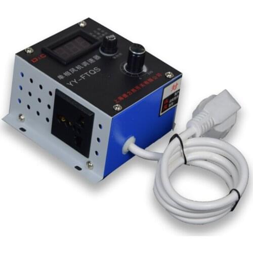 Speed Controller 220V Fan Speed Regulator Angle Grinder Ceiling Fan Speed Switch Electronic Voltage Regulation