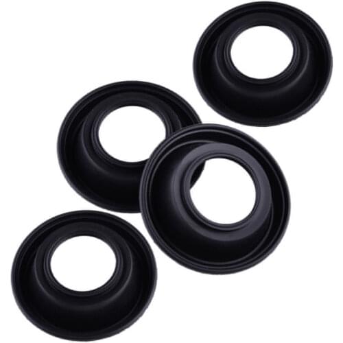 4Pcs Rubber Motorcycle Carburetor Diaphragm Vacuum Replacement fit for KAWASAKI ZZR600 ZX600 ZX6R ZX 600