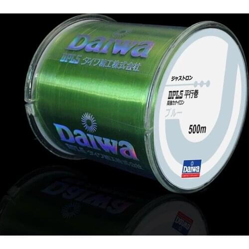 500m Super Strong Fishing Line Japanese DAIWA Monofilament Nylon Fishing Line 2-35L