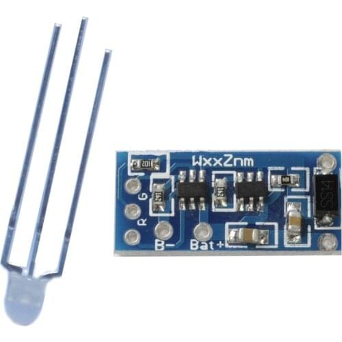 Taidacent 5 Pcs Dual TP4057 1A Lithium Battery Charger Module with Reverse Connect Protect 5V Li Lithium Battery Charging Board