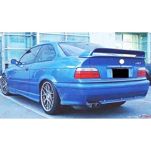 Z-ART carbon fiber rear spoiler for BMW E36 Coupe carbon fiber rear wing for BMW 3 Coupe 1990-1998 carbon fiber tail spoiler