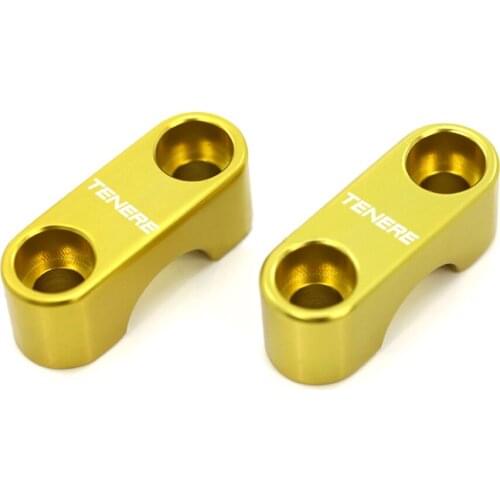 For YAMAHA XT660Z TENERE XT 660Z 2004-2014 2013 Handlebar Clamp Cover Motorcycle CNC Bar Top Clamping