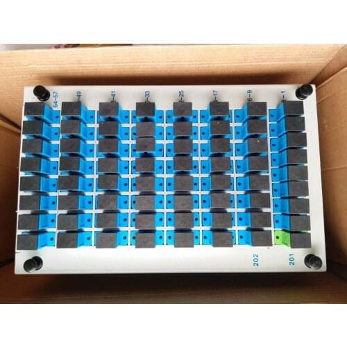 ZHWCOMM SC UPC PLC 1X32 Fiber Optical splitter FTTH PLC Splitter box