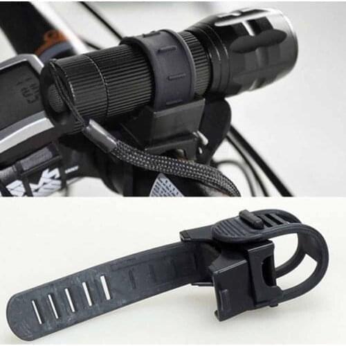 360 Degree Portable Cycling Bike Bicycle Light Lamp Stand Holder Rotation Grip LED Flashlight Torch Clamp Clip Mount bisiklet