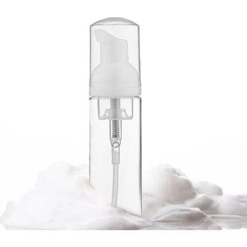 50pcs Empty 1oz/30ml Travel Size Plastic Pump Bottle Soap Bottle Portable Small Hand Sanitizer Dispenser Bottles