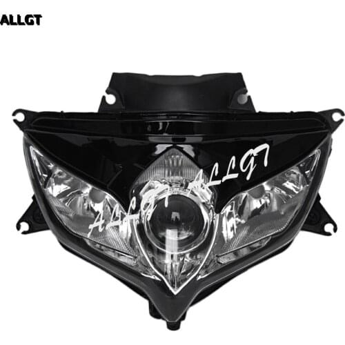 ALLGT Front Headlight Headlamp Assembly for Suzuki GSXR600 GSXR750 2008 2009 2010 08 09 10