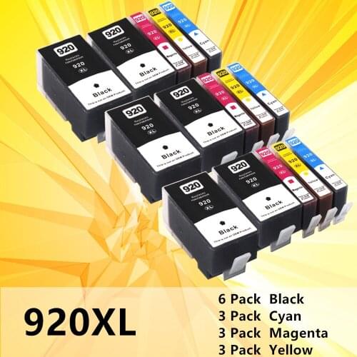 920XL 920 XL HP 920 ink cartridge for HP 920XL for HP Officejet 6000 6500 6500A 7000 7500 7500A printer cartridges