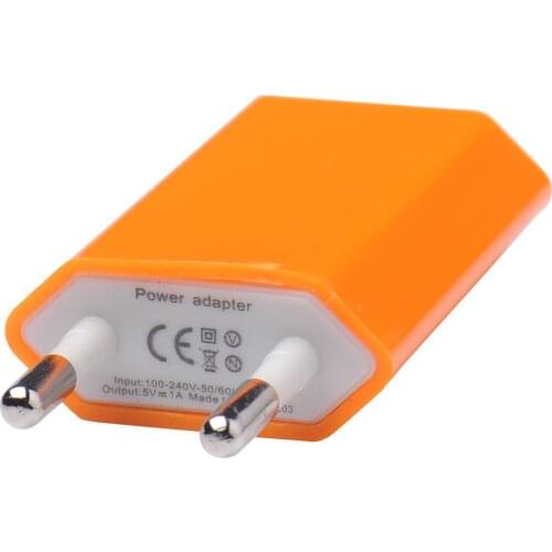 European Standard Color Charging Head EU Plug Fast Charging Adapter Mobile Phone Charging Head Charge Accessories