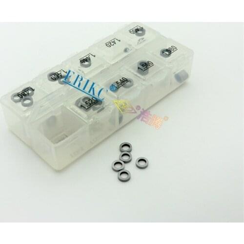 ERIKC Liseron Diesel Fuel Injector Washers B14 1.4--1.58 Diesel Engine Injector Shims Bico Cri Injectors Shims 50 Pieces
