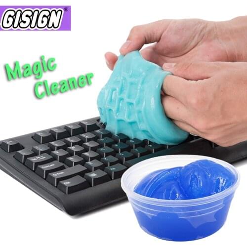 60ml Slime Lizun for Keyboard Cleaner Glue Magic Gel Super Dust Clean Clay Mud Supplies Toys for Keyboard Laptop