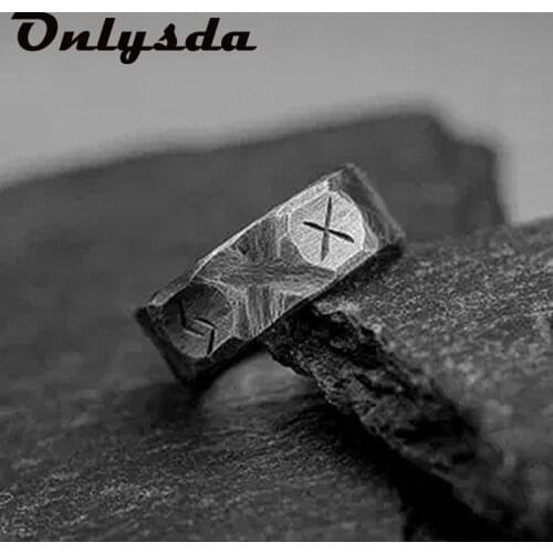 Viking Stainless Steel Celtics Knot Ring Men Nordic Trinity Wedding Rings Womens Band Promise Jewelry Wedding & Coupon Gift