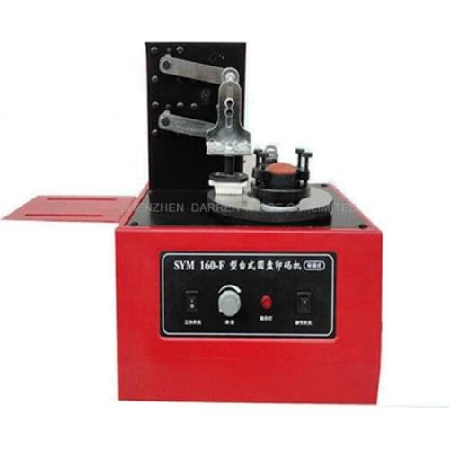 Desktop Environmental Electric Pad Printer Round Pad Printing Machine Ink Printer Heat Printing Machine
