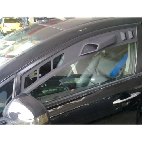 Fiber Glass Window Visor For Honda Civic FD2 Type R 2006-2010 Side Vent Shade Air Guard Body kits Auto Part