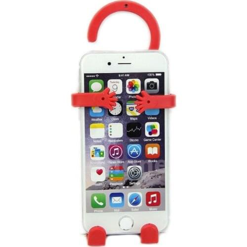 Useful Cell Phone Holder Car Mobile Hanger Mount Flexible Silicon for Smartphone Dropshipping