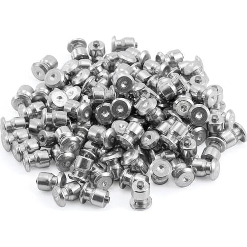 100PCS Car Tires Studs Screw Anti-Slip Snow Tire Wheel Spikes Hard Alloy Studs 8-10-2AL