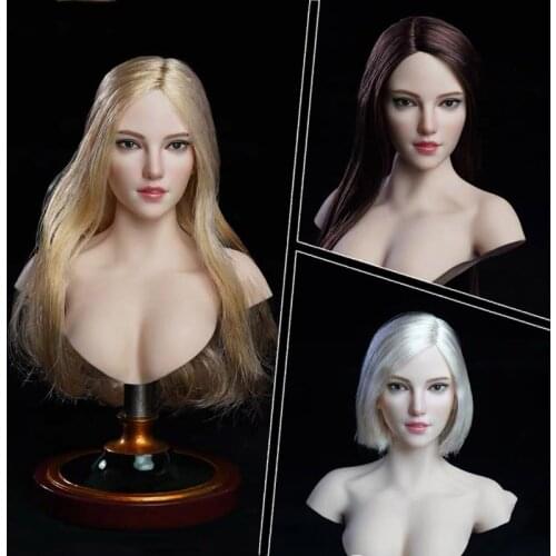 SUPER DUCK 1/6 Female Head Sculpt SDH018 For 12" TBLeague Hot Toys Figure