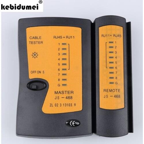 Kebidumei RJ11 RJ45 USB Network Cable Wire Tester Ethernet LAN Network Tester Detector Tracker Networking Tool New Arrival
