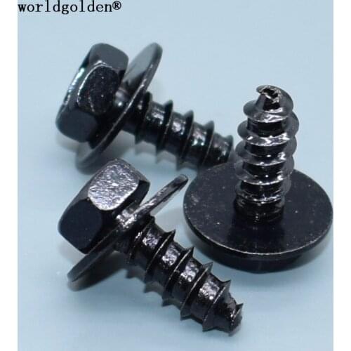 Worldgolden 100pcs auto metal Screw for Toyota 90159-C0036