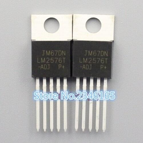 10pcs LM2576-ADJ TO-220 LM2576T-ADJ TO220 LM2576 DC-DC regulator new original