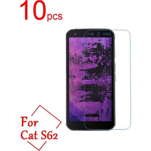 10pcs glossy Ultra Clear/Matte/Nano anti-Explosion LCD Screen Protector Film Cover For Cat S30 S60 S61 S62 Protective Film+cloth