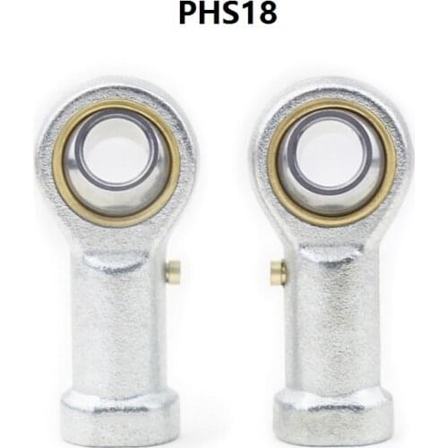 10pcs PHS18 18mm rod ends plain bearing Fish Eye rod end joint bearings high quality PHS 18