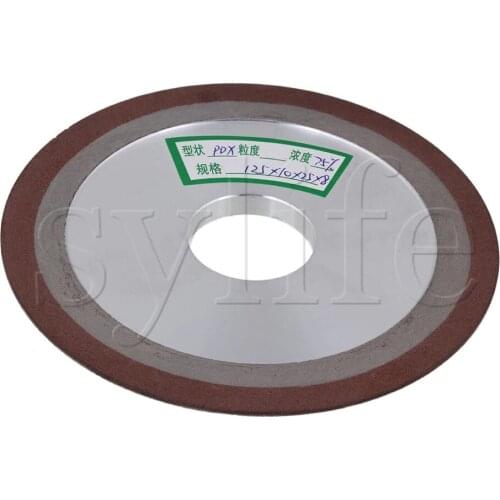 180 Diamond Grinding Wheel Carbide Steel 125mm Dia Carbide Steel Cutter Silver