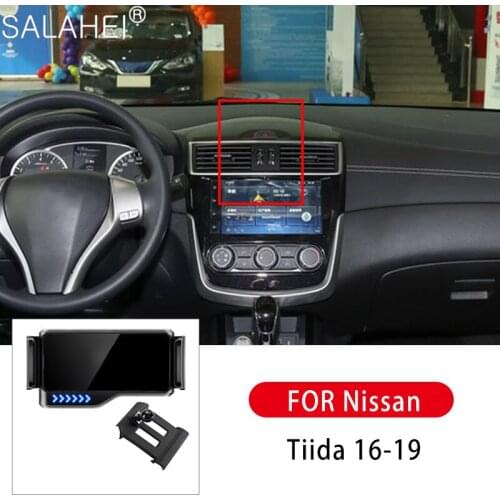 2021 New 360 degree rotation Gravity Car Phone Holder Car Bracket Air Vent Stand Car Smart bracket For Nissan Tiida 2015-2021