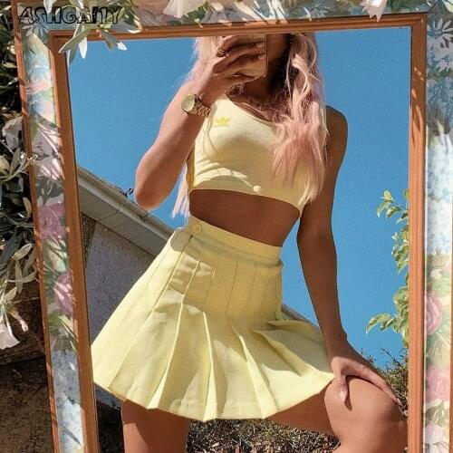 Ashgaily Women's Pleated Skirts