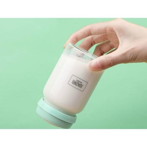 Breast Milk Storage Bottle Wide Caliber Disinfection Safety Glass Bottle Refrigerator Refrigeration Plastic Bottle Shelf Life