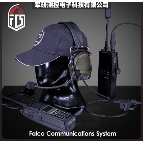 FCS dual-pass C3 COMTAC3 pickup noise reduction tactical headset shooting protection earmuffs walkie talkie earphone group New
