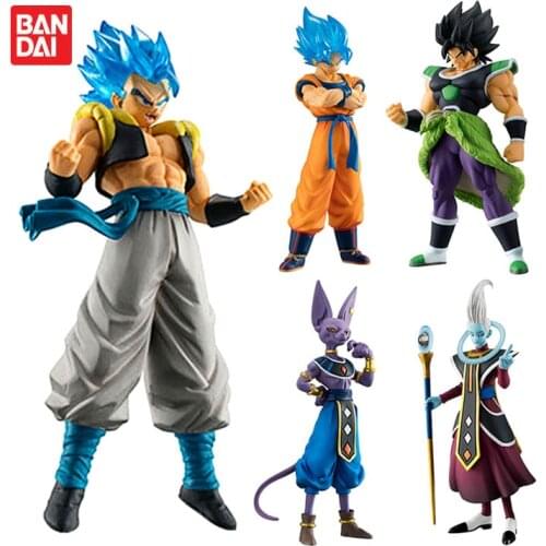 BANDAI Dragon Ball Super Movie Action Figure HG02 Son Goku Broly Model Collectibles Limited Broly Ornament Fans Gift 5Cm