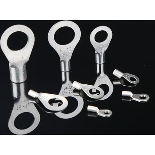 OT2.5-3-20 terminal O-type round bare end copper nose 3mm-20mm screw hole crimping 2-2.5m2