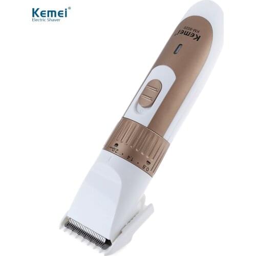 Kemei-9020 Men Hair Clipper Electric Shaver Beard Trimmer 220V Rechargeable Hair Trimmer Adjustable Women Hair Cutting Machine