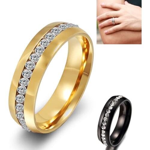 2021 New Classic Wedding Women Ring Simple Finger Rings Understated Delicate Female Engagement Jewelry Hot Sale Female Gifts
