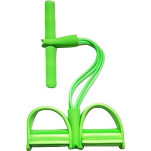 NEW! 2020 Multi-Function Tension Rope Fitness Pedal Exerciser Rope Pull Bands 0