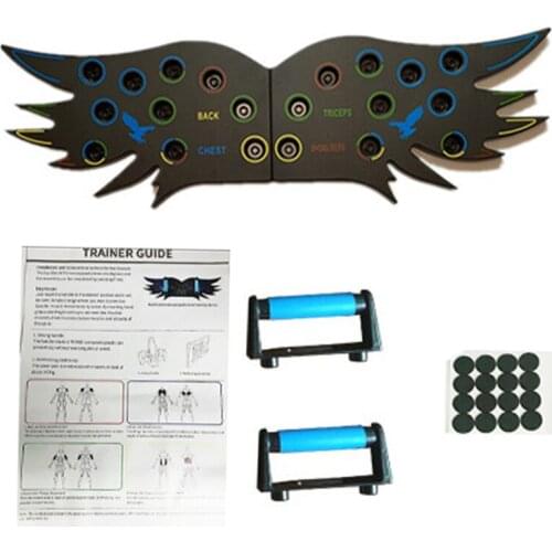 Wholesale Gym Adjustable Push-Up Board, Multifunctional Training Equipment, Multi-Color Distinguish Set with Non-Slip Handle