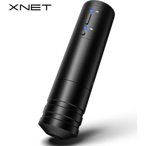 XNET Pro Wireless Tattoo Pen Machine DC Coreless Motor Low Vibration LED Digital Display for Tattoo Body Permanent Makeup