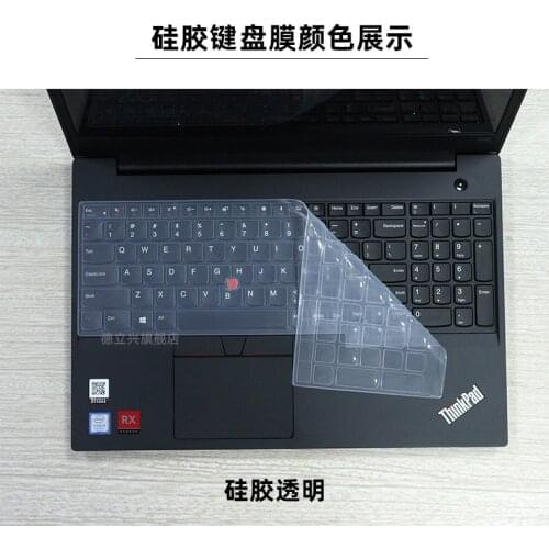 Laptop Clear Transparent Silicone Keyboard Cover Protector For thinkpad T570 P51S E580 T580 E585 P52S P52 E590 T590 P72
