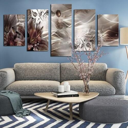 Light Luxury Leaf Feather No. 2 Decorative Painting Simple Style Modern Porch Living Room Corridor Study Room Hotel Hotel