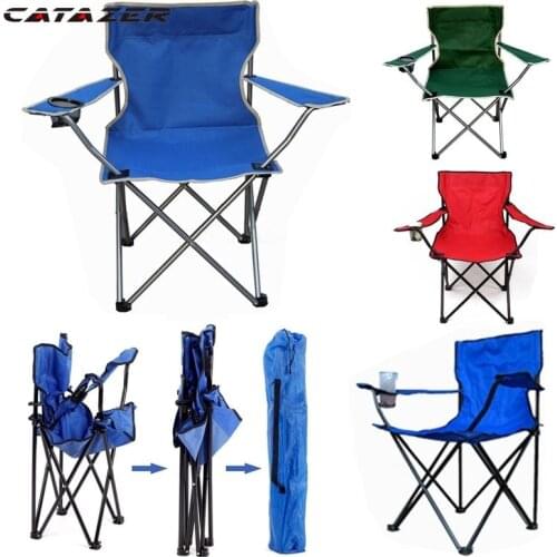 Light Folding Chair Camping Fishing Seat Portable Beach Garden Outdoor Camping Leisure Picnic Beach Chair Tool