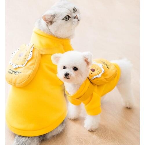Dog Clothes Cotton Pet Clothing Hoodies For Small Dogs Cats Vest Shirt